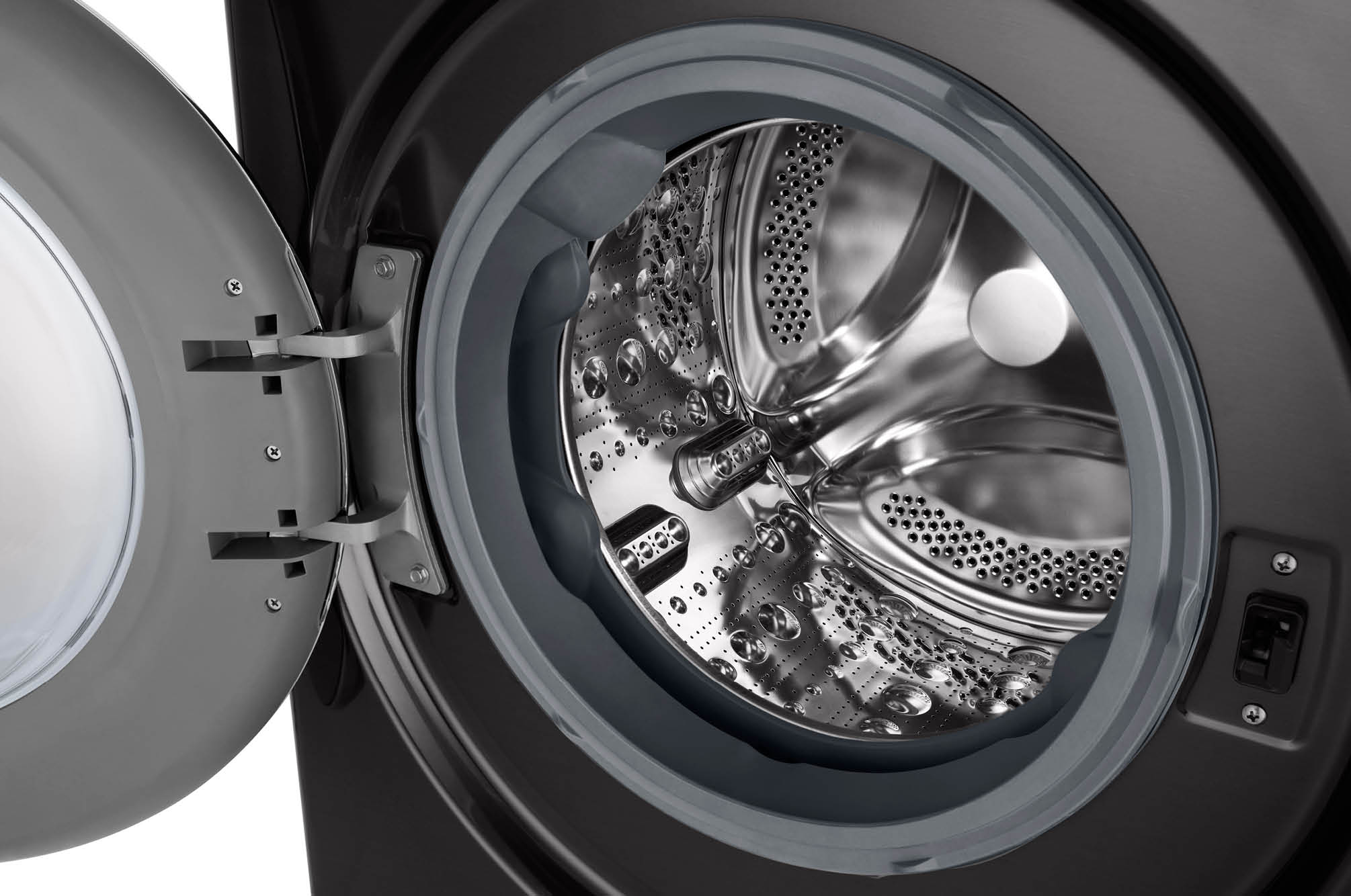 LG Kurutmalı Çamaşır Makinesi | 13 Kg Yıkama 7 Kg Kurutma Kapasitesi | Platinum Siyah Renk - Görsel 5
