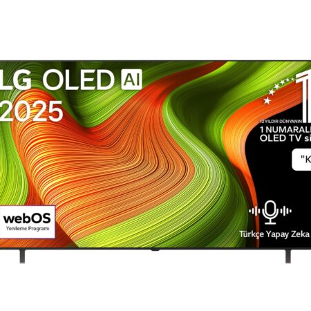 83 inç LG OLED  AI B5 4K 120Hz Smart TV AI Sihirli Kumanda webOS25 2025